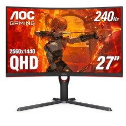 מסך מחשב גיימינג AOC  27"/0.5MS+244Hz LED