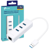 מתאם רשת דגם TP-Link UE300 USB 3.0